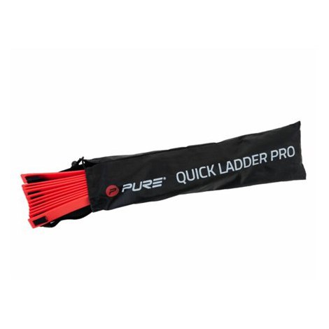 Pure2Improve | Agility Ladder Pro | Black/Red - 2